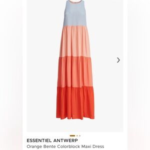 Essentiel Antwerp Colorblock Dress Size 8